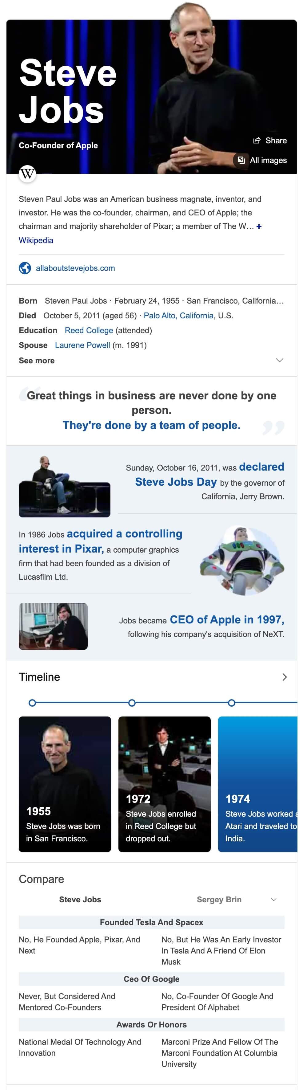 Results for: Steve Jobs
