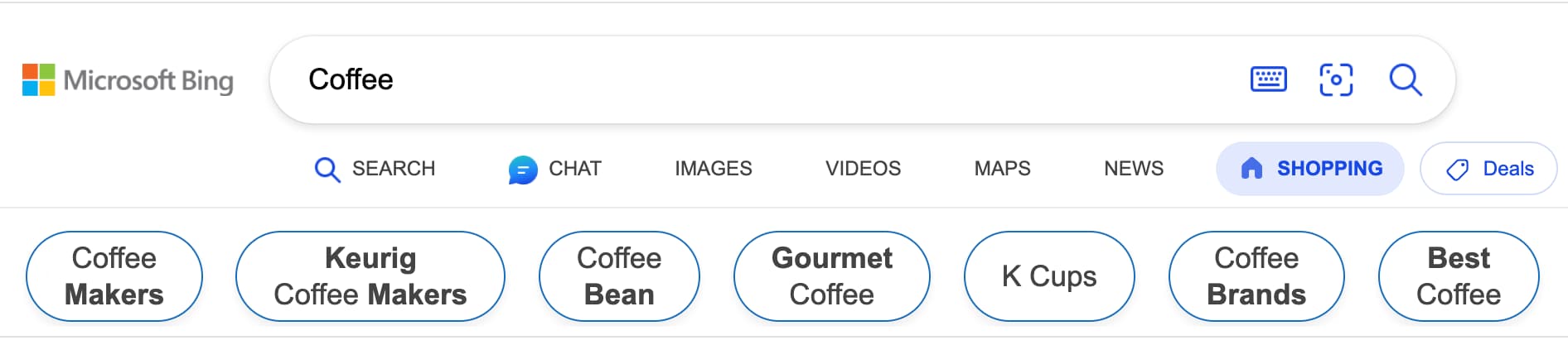 Related Searches Example for: q: coffee