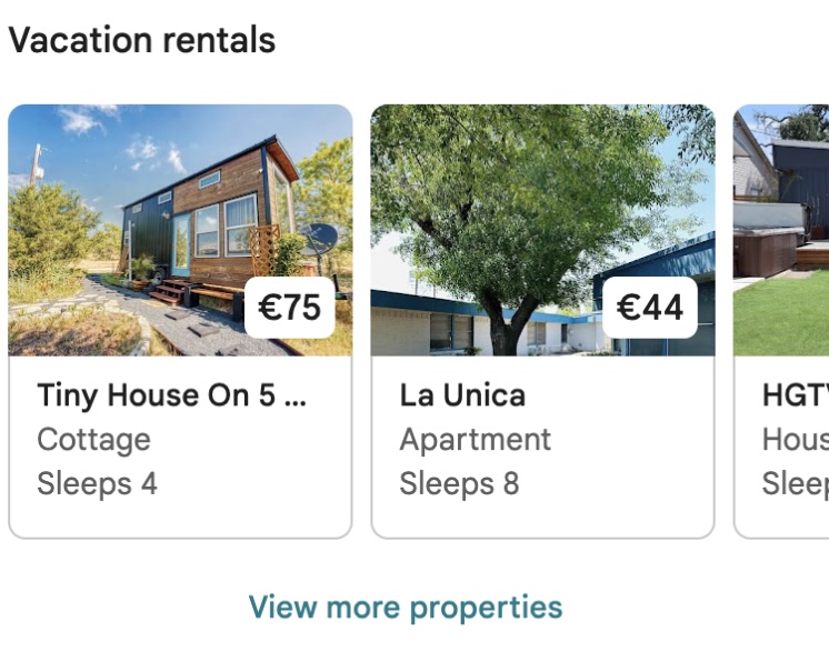 Example of vacation_rentals