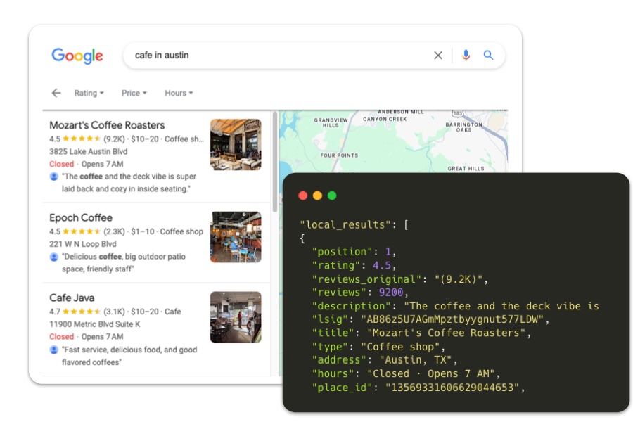 Google Local API