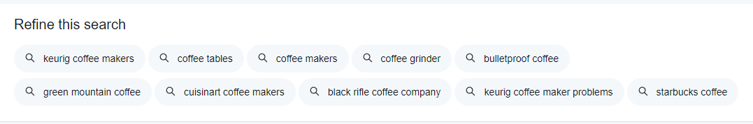 Results for: Coffee on mobile
