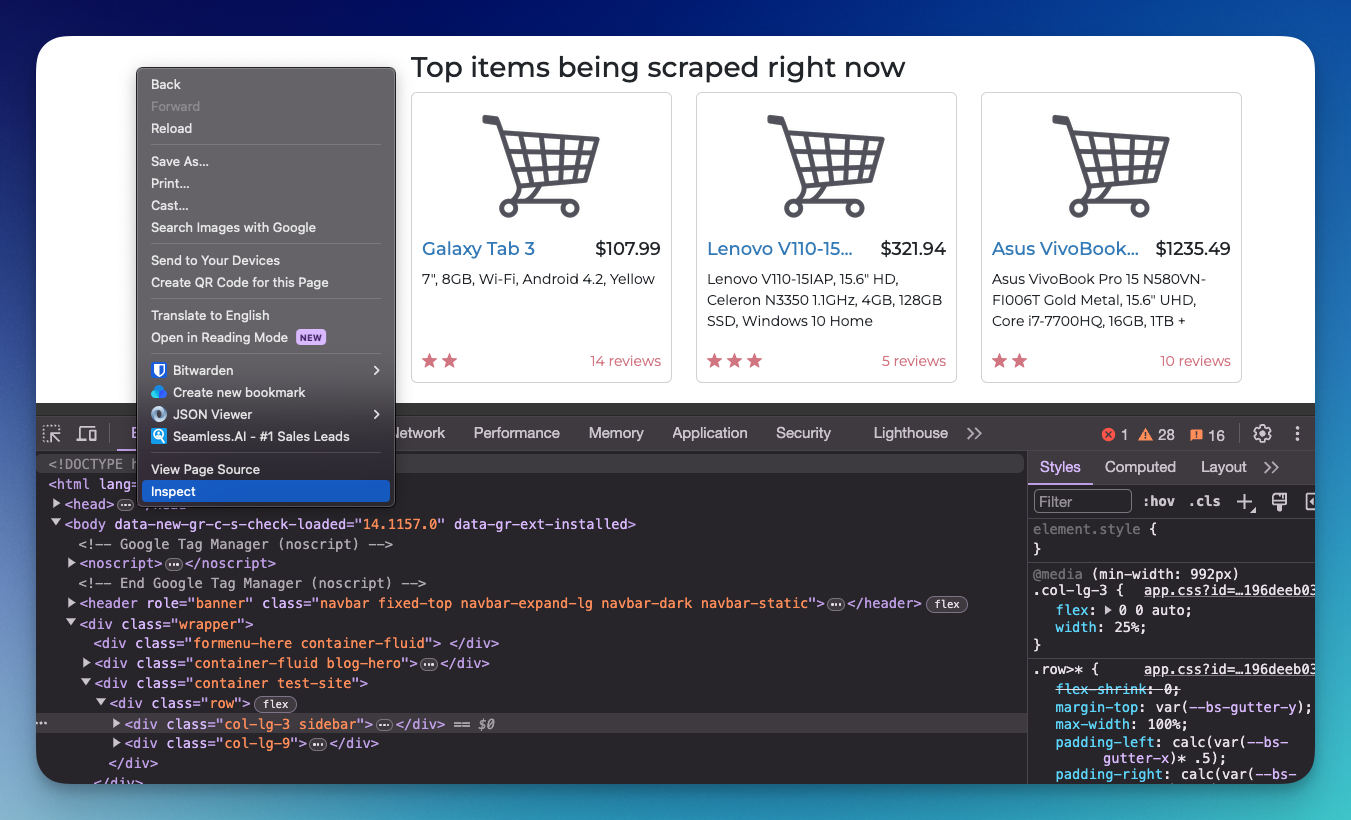 Beautiful Soup: Web Scraping with Python