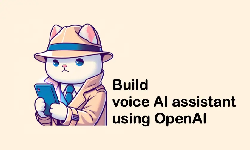 Let's learn how to build a smart AI assistant using OpenAI API assistant and function calling so we can expand its knowledge with real-time data.