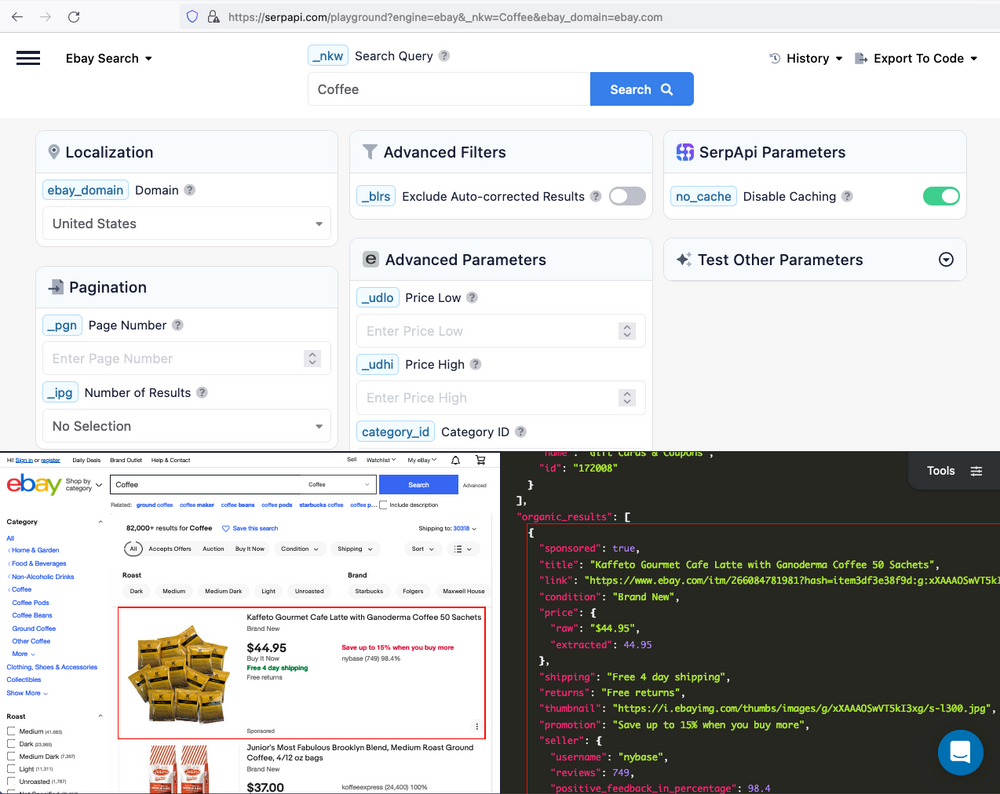 How to Scrape eBay Search Results