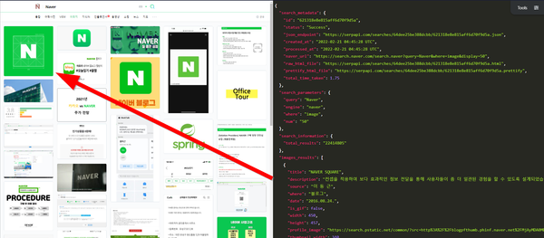 Google Images best alternative - Naver Images API