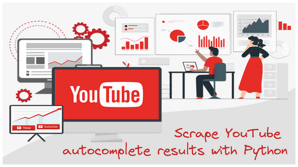 Scrape YouTube autocomplete results with Python