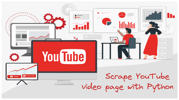 Scrape YouTube video page with Python