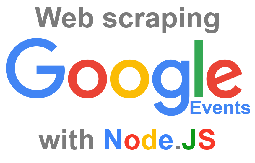Web scraping Google Events Results with Nodejs