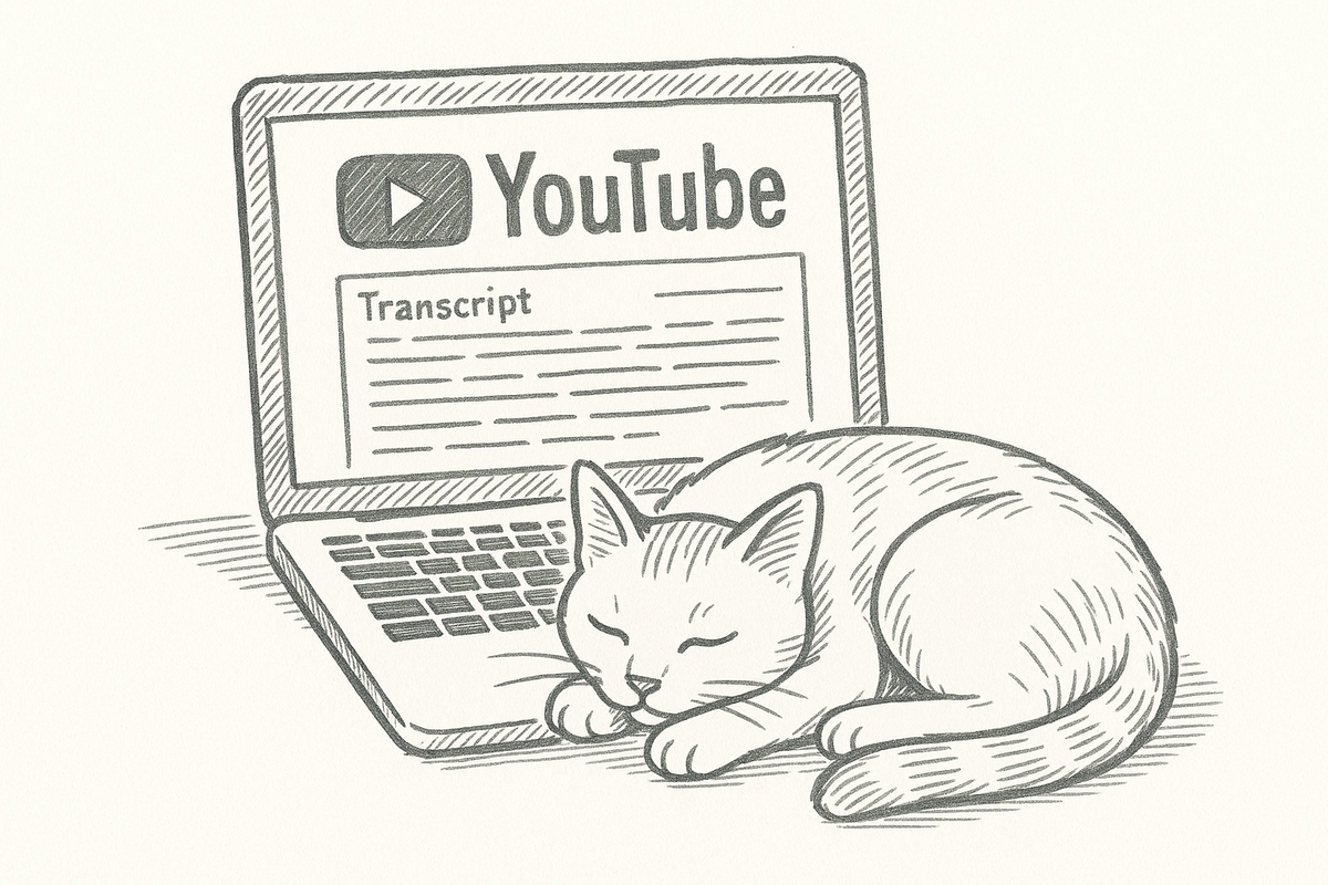 How to Scrape a YouTube Video Transcript