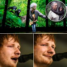 Ed Sheeran took the stage last night in London for a deeply moving tribute  to Dr. Jane Goodall, delivering a performance that left the audience —  scientists, environmentalists, and fans alike in