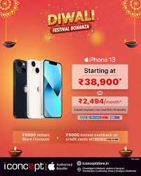 This Diwali, light up your life with Apple! ✨ Celebrate the Festival of Offers at iConcept Apple Authorised Reseller — where happiness meets technology. 🎇 iPhone 13 | 15 | 16 |