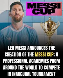 Leo Messi Announces MessiCup, A Youth Soccer Tournament in Miami