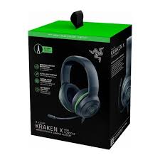 RAZER KRAKEN X FOR CONSOLE - WIRED CONSOLE GAMING HEADSET - XBOX GREEN - FRML PACKAGING