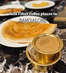 Best filter coffee in Bangalore ⬇️ 1. The filter coffee @thefiltercoffee.in 2. Taaza Thindi @taazathindi 3. The Rameshwaram Cafe @therameshwaramcafe 4. The Srirangam Cafe @thesrirangamcafe 5. Brahmin's Coffee Bar 6. Bengaluru Cafe @