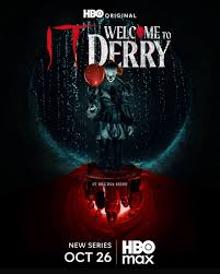 First poster for Bill Skarsgard as Pennywise in the 'IT' prequel series. 'IT: WELCOME TO DERRY' Releasing October 26 on HBO Max.