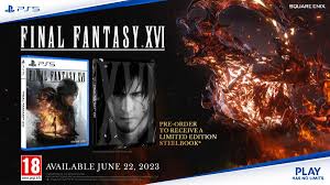 Final Fantasy XVI Steelbook - Collector's Editions
