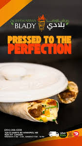 At Shawarma Blady, your wrap is perfectly pressed, and bursting with flavor,🔥🥙 Craving a bite? 😋, #ShawarmaBlady #CrispyPerfection #winnipegmiddleeastern #winnipeglocal #fy #winnipegrestaurant ...