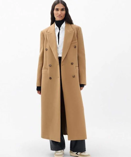 rag & bone rag & bone Vienna Double Breasted Wool Coat