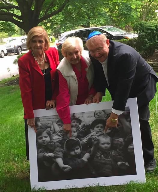 Three Holocaust survivors were reunited more than 70 years later. Tova Friedman, Sarah Ludwig and Michael Bornstein were photographed by…