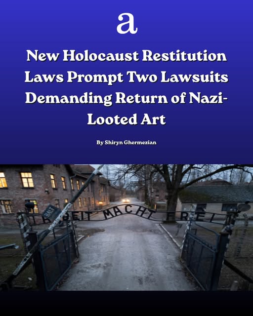 Two new lawsuits are demanding the return of artwork allegedly stolen or retained through Nazi persecution—including seven watercolors an…