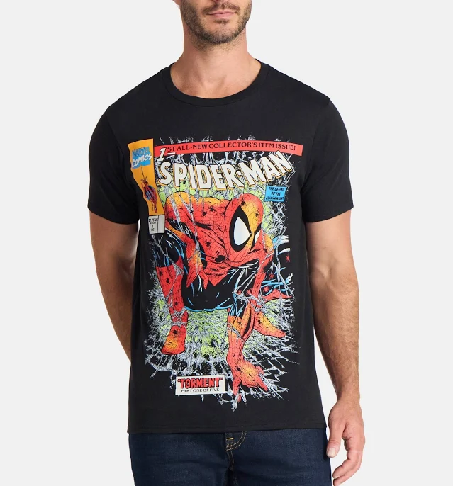 Marvel Spider-Man Crawl Graphic Tee