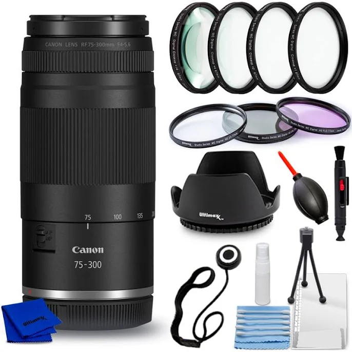 Canon RF 75-300mm f/4-5.6 Lens 7155c002