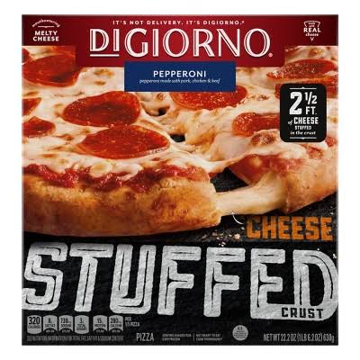 DiGiorno Cheese Stuffed Crust Frozen Pizza Pepperoni