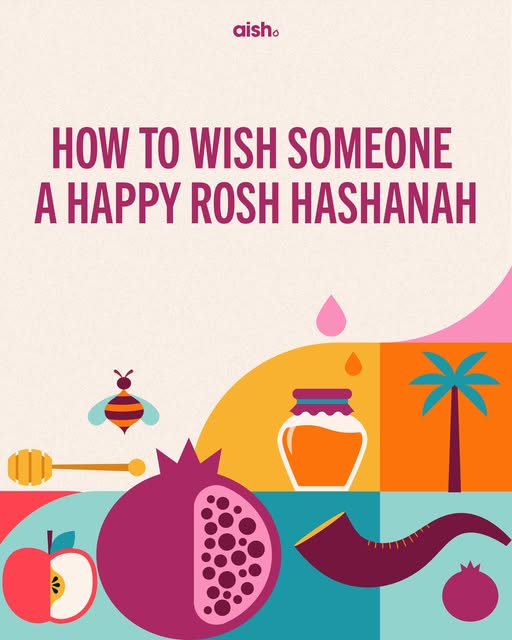 Rosh Hashanah, the Jewish new year is coming up! Here are a few common greetings ❤️

Comment "guide" for a free guide to Rosh Hashanah 🍎🍯✨