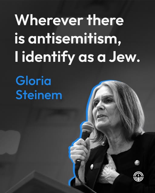 #JewishFederations mourn the loss of Gloria Steinem, an icon and trailblazer of the feminist movement. In addition to her lifelong work a…
