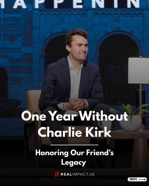 One year ago today our nation lost a dear brother, Charlie Kirk, to an act of evil that still grieves our hearts.

Charlie was a joyful w…