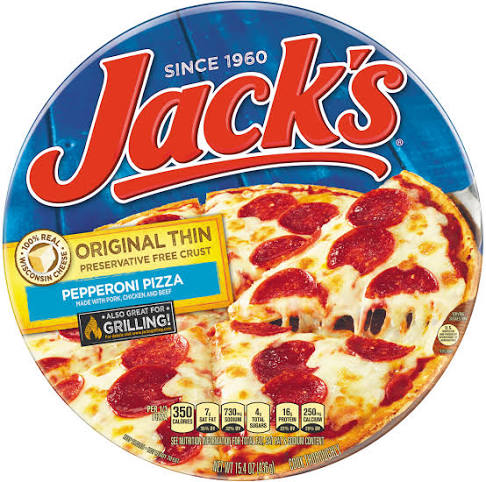 Jack's Original Thin Crust Pepperoni Pizza