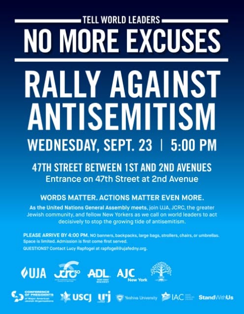 Our actions matter more than ever right now. 

As the United Nations General Assembly convenes in New York, on Wednesday, September 23rd,…