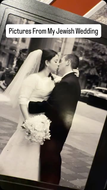 Let’s make this a trend cause I want to see everyone’s wedding albums!!!! Or maybe your bat or bar mitzvah albums cause that would be so…