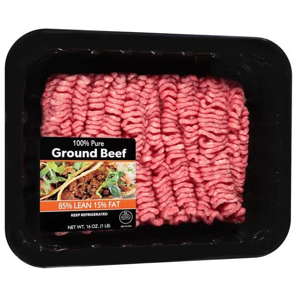Hy-Vee 85% Lean 15% Fat Ground Beef Pack