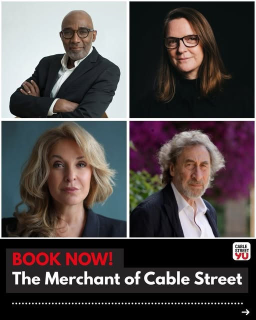 What can Shakespeare tell us about Cable Street?

Join award-winning actor and writer Tracy-Ann Oberman MBE, acclaimed novelist and broad…