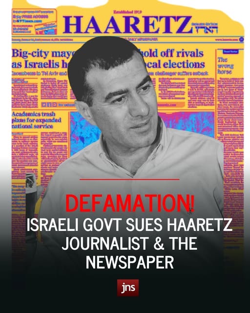 BREAKING—Netanyahu orders defamation suit against ‘Haaretz’ over report that UAE warned him ahead of the Oct. 7 massacre.

FULL STORY▸ Li…