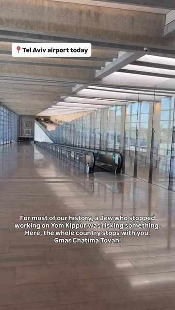 Tonight the airport closes, the roads empty, and nine million people stop at once. Nobody ordered it. This is what Jews look like when we…
