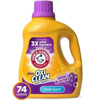 Arm & Hammer Plus OxiClean Odor Blasters Fresh Laundry Detergent