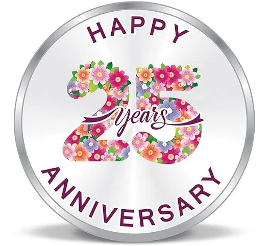 999 Pure Silver Anniversary Coin