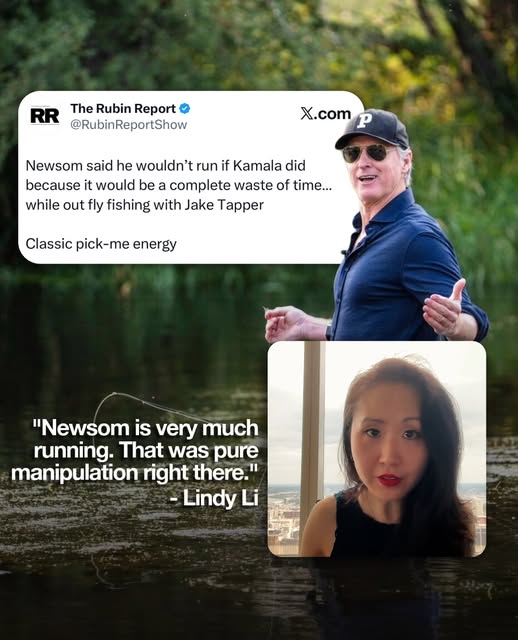 Gavin, you are wasting everyone’s time right now by pretending to not want to run 🤦‍♂️