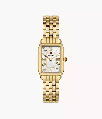 Speidel Michele Women's Deco Park 18K Gold Plated Watch