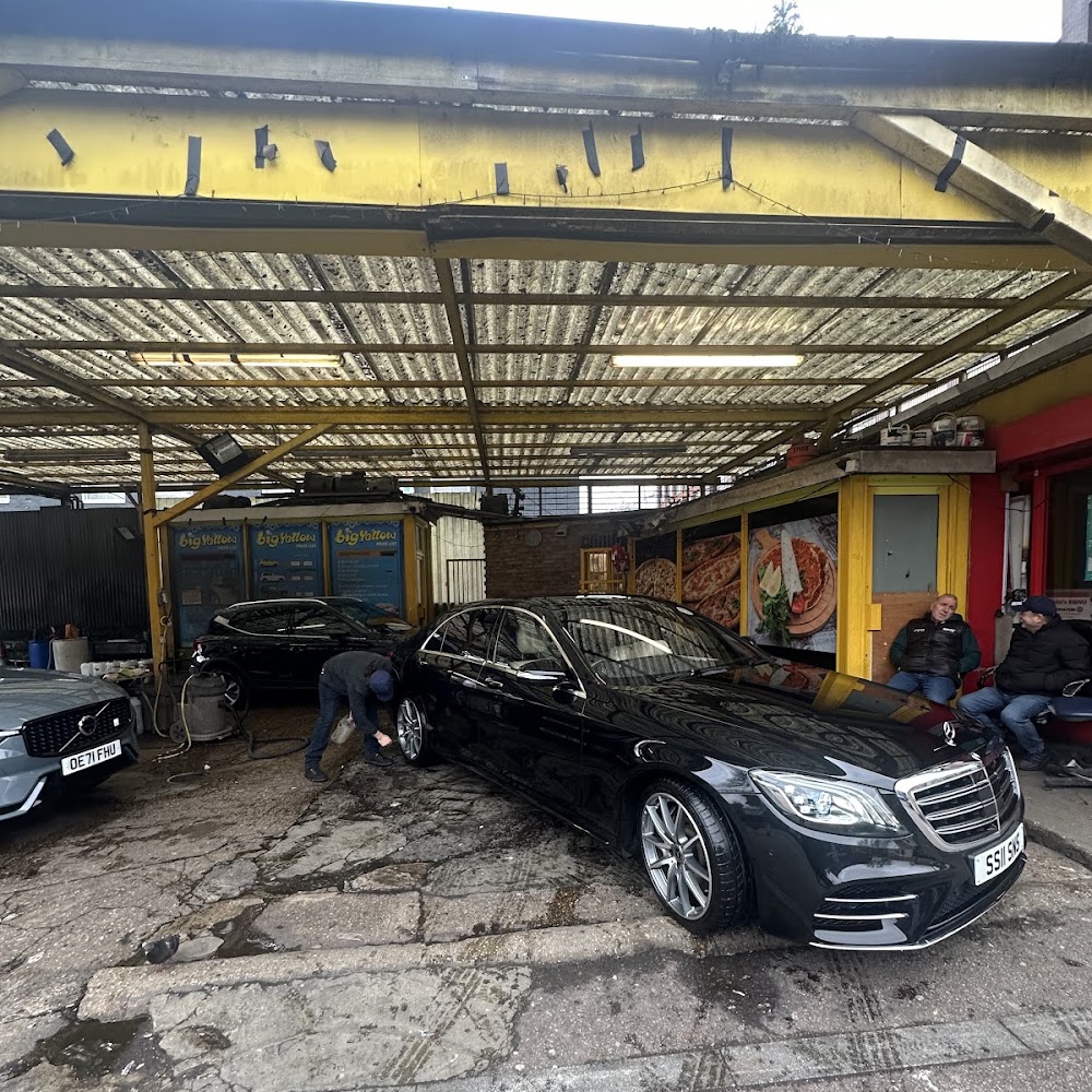 Big Yellow Hand Car Wash