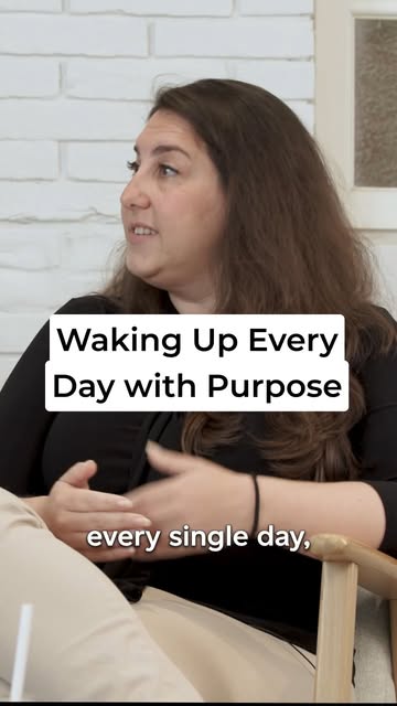"What does it mean to live with purpose and to feel like you are doing something meaningful every single day?"

- Melissa Weiss on the @y…