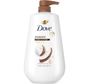 Dove Body Wash with Pump Restore Coconut & Cocoa Butter
