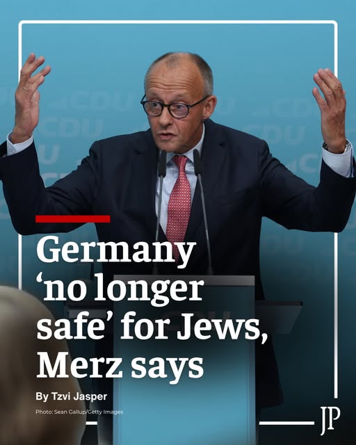 Germany is 'no longer safe' for Jews, its chancellor says

Friedrich Merz made the claim after his party's defeat by the far-left Left Pa…