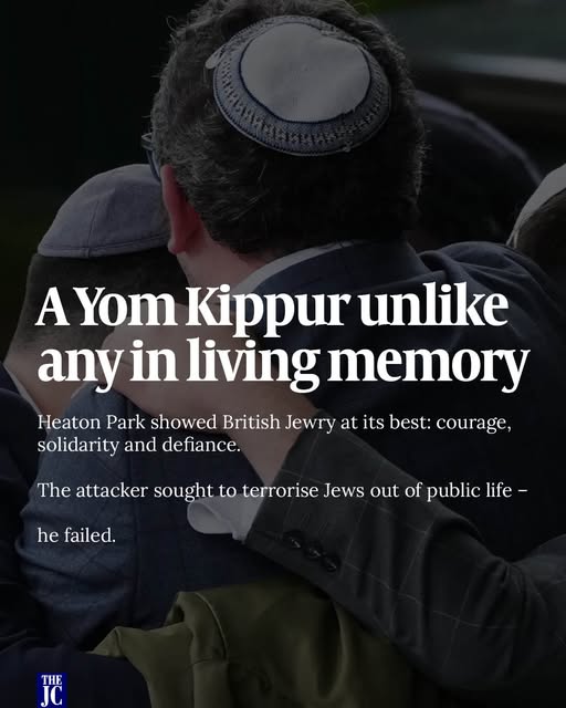 As we approach Yom Kippur, we remember last year, the Yom Kippur that was unlike any in living memory.
ㅤ
Heaton Park showed British Jewry…