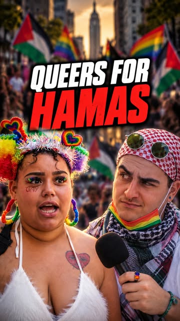 Queer Loves Everyone, Including Terrorist Jihadists Like Hamas

#queersforpalestine #israel #hamas #streetinterview