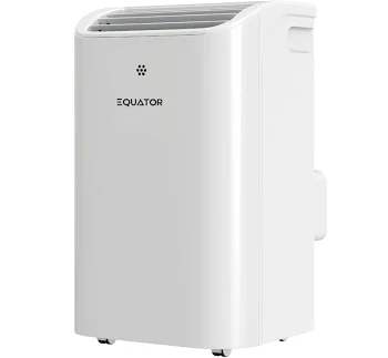 Equator - 16000 BTU Inverter Portable AC Dual Hose with Heat Pump, 4-in-1 Cooling Heating Dehumidifier Fan, 700 Sq Ft - White