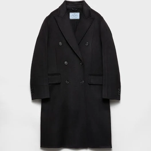 Prada Prada Women's Double-Breasted Cashwool Coat