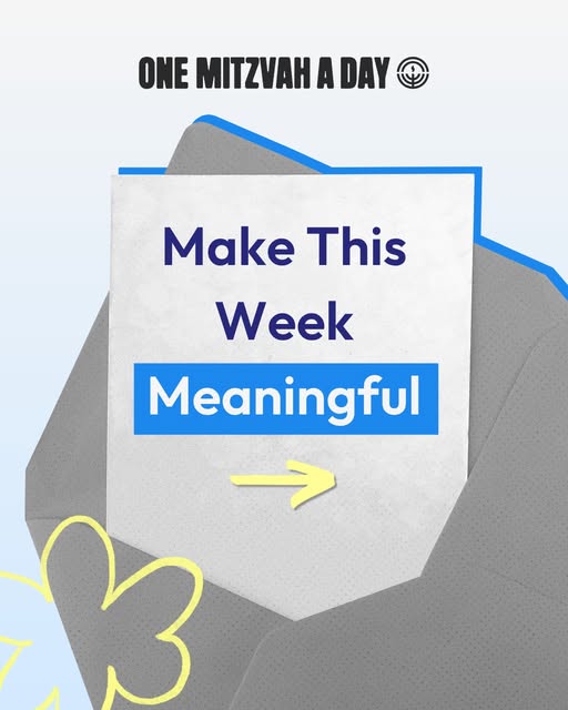 Thanking a stranger might be the easiest mitzvah you do all week.

Every day, @JFederations and @OneMitzvahADay spotlight someone who sto…